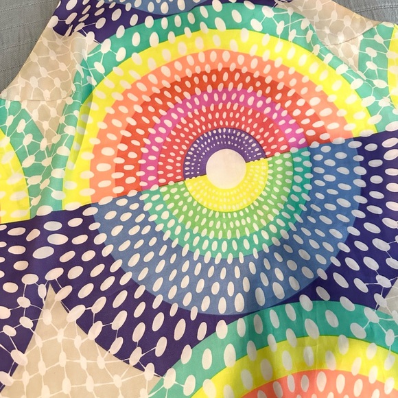 Mara Hoffman Electronic Rainbow Tank Top Medium 2010s Style - Picture 3 of 6